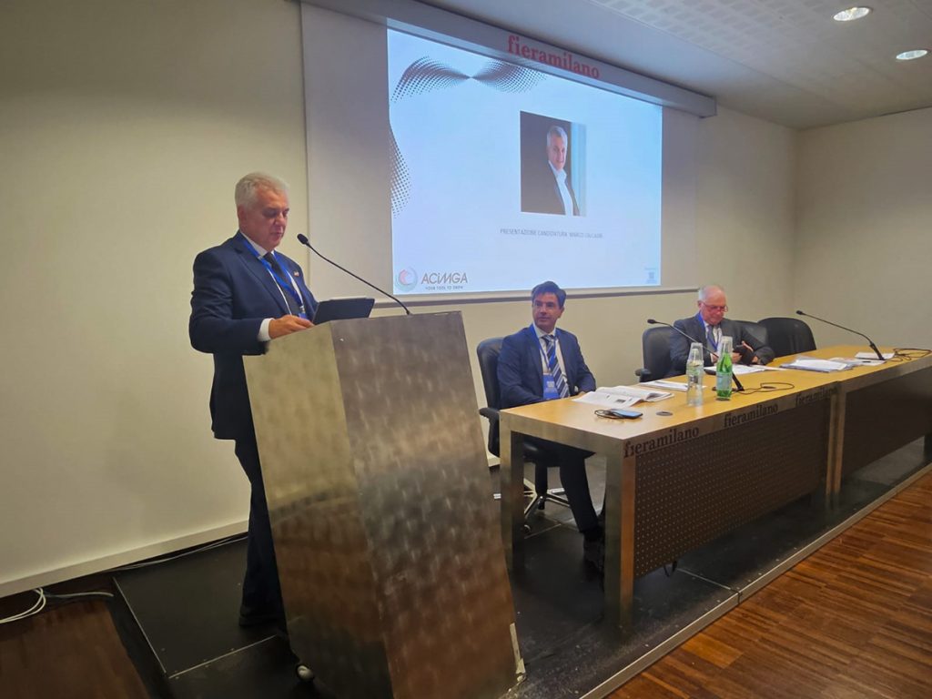 Assemblea dei Soci Acimga, Marco Calcagni nuovo Presidente