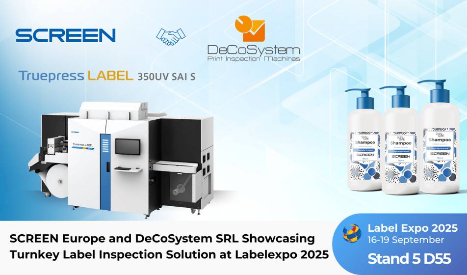 SCREEN Europe and DeCoSystem SRL at Labelexpo 2025